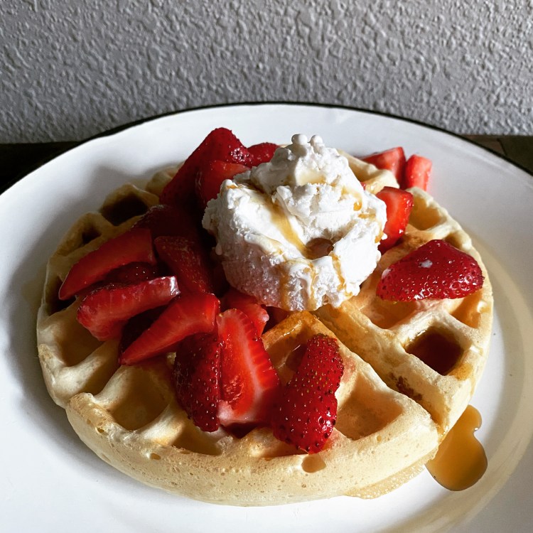 basic vegan waffles