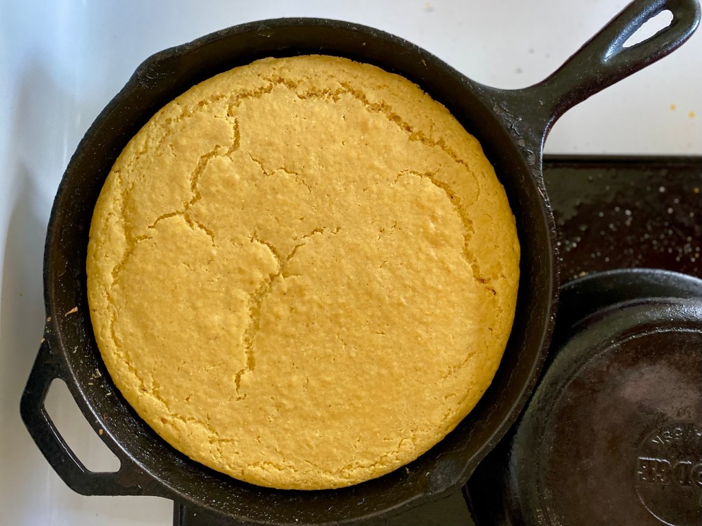 I've been making this vegan skillet cornbread recipe since at least 2010, and it comes out perfect every single time.